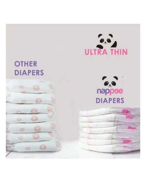 Nappee M PANT (6-11kg)- 56pcs | Peekaboo Kids Mart