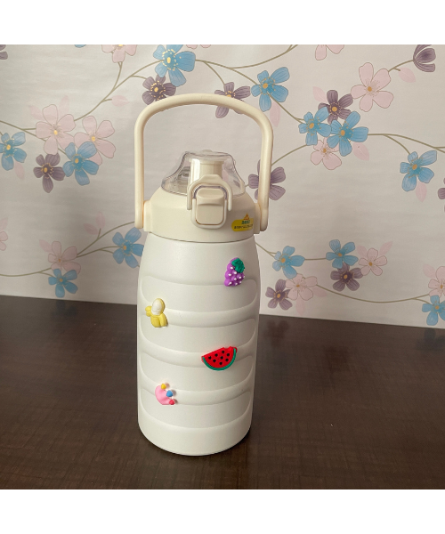 PK15 - 1200ML- CHARMS INSULATED WATER BPTTLE/SIPPER  | Peekaboo Kids Mart