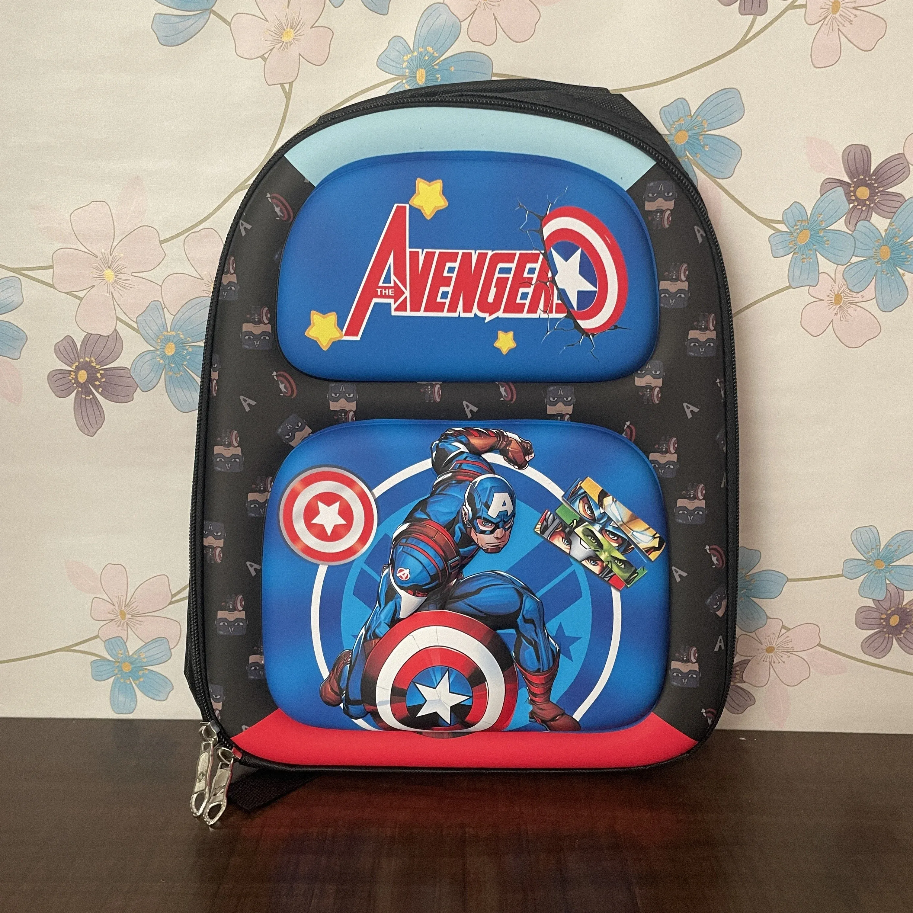 PK18 -3D BACKBAG- PICNIC BAG - TUTION BAG -30CM HEIGHT - HARDSHELL  | Peekaboo Kids Mart