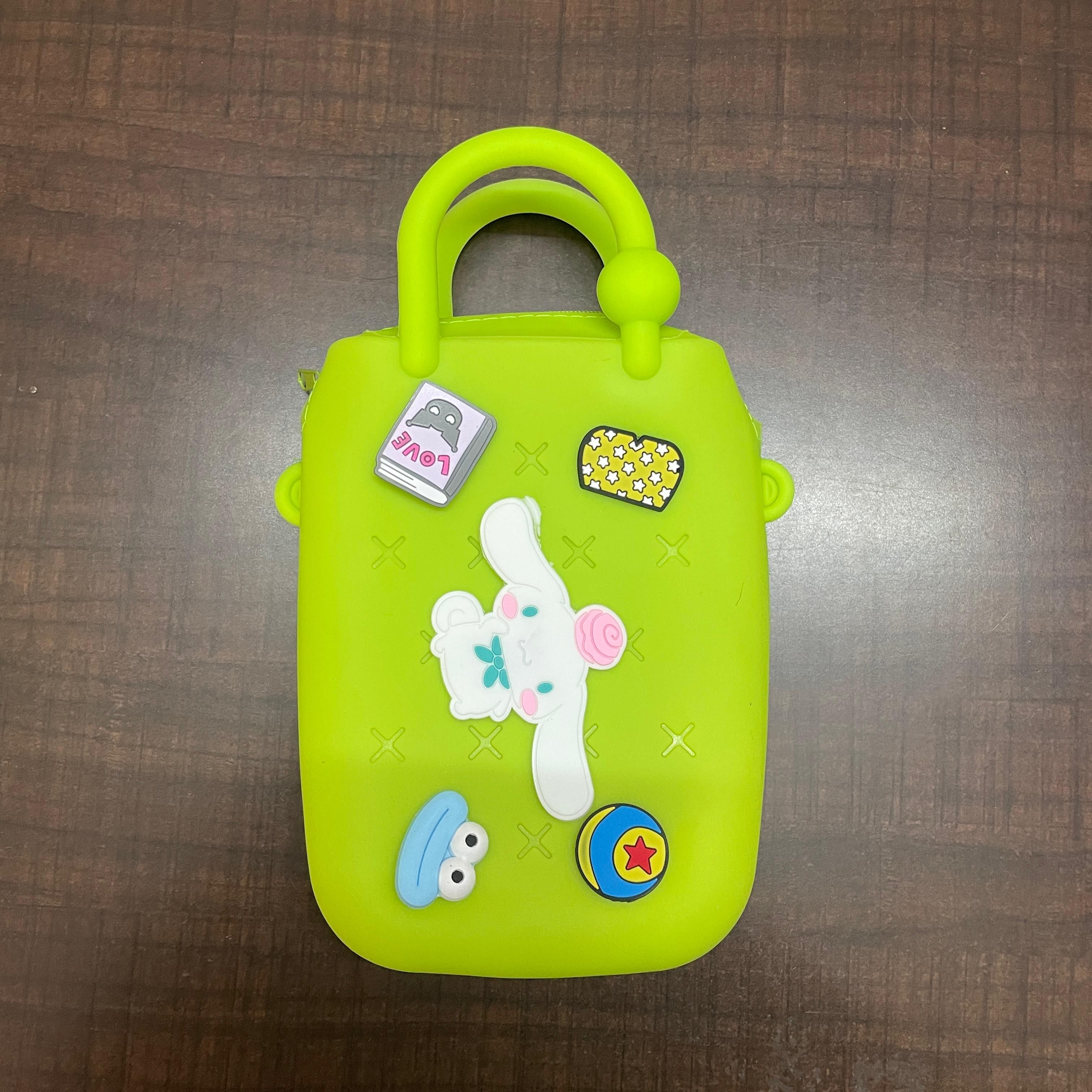 CHARMS SLING BAG- SILICON MADE - DETACHABLE SLING GIVEN | Peekaboo Kids Mart