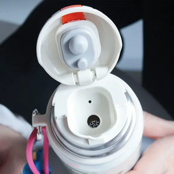 500ML Insulated U Sipper/Flask - STAINLESS PK26 | Peekaboo Kids Mart