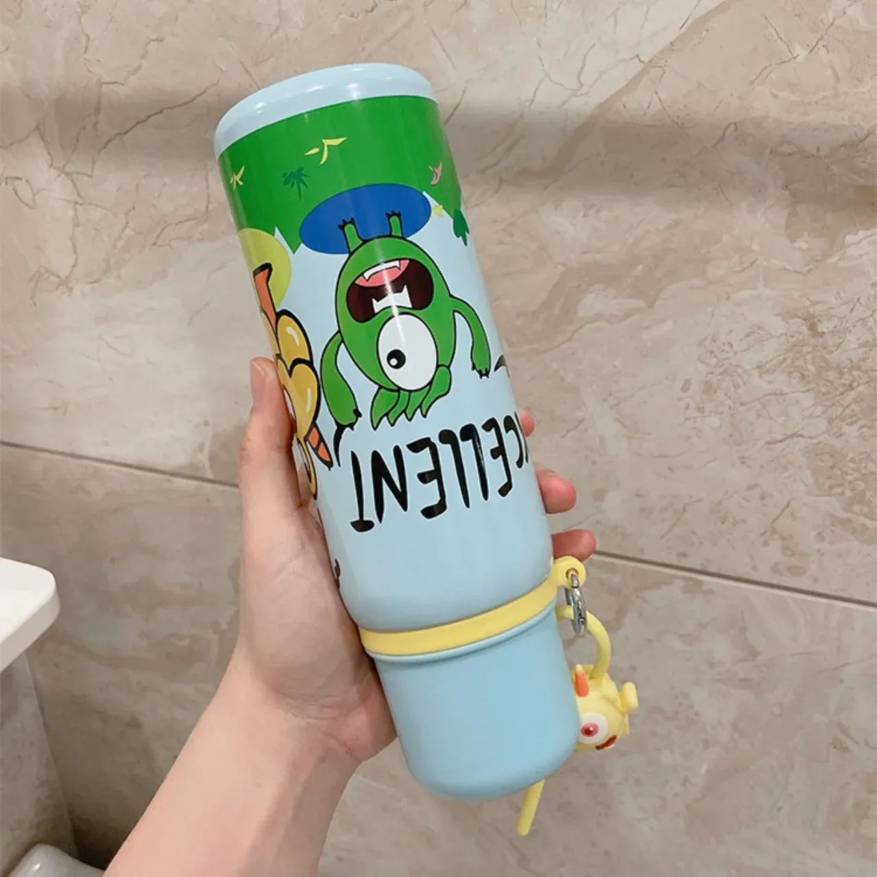500ML Insulated U Sipper/Flask - STAINLESS PK26 | Peekaboo Kids Mart