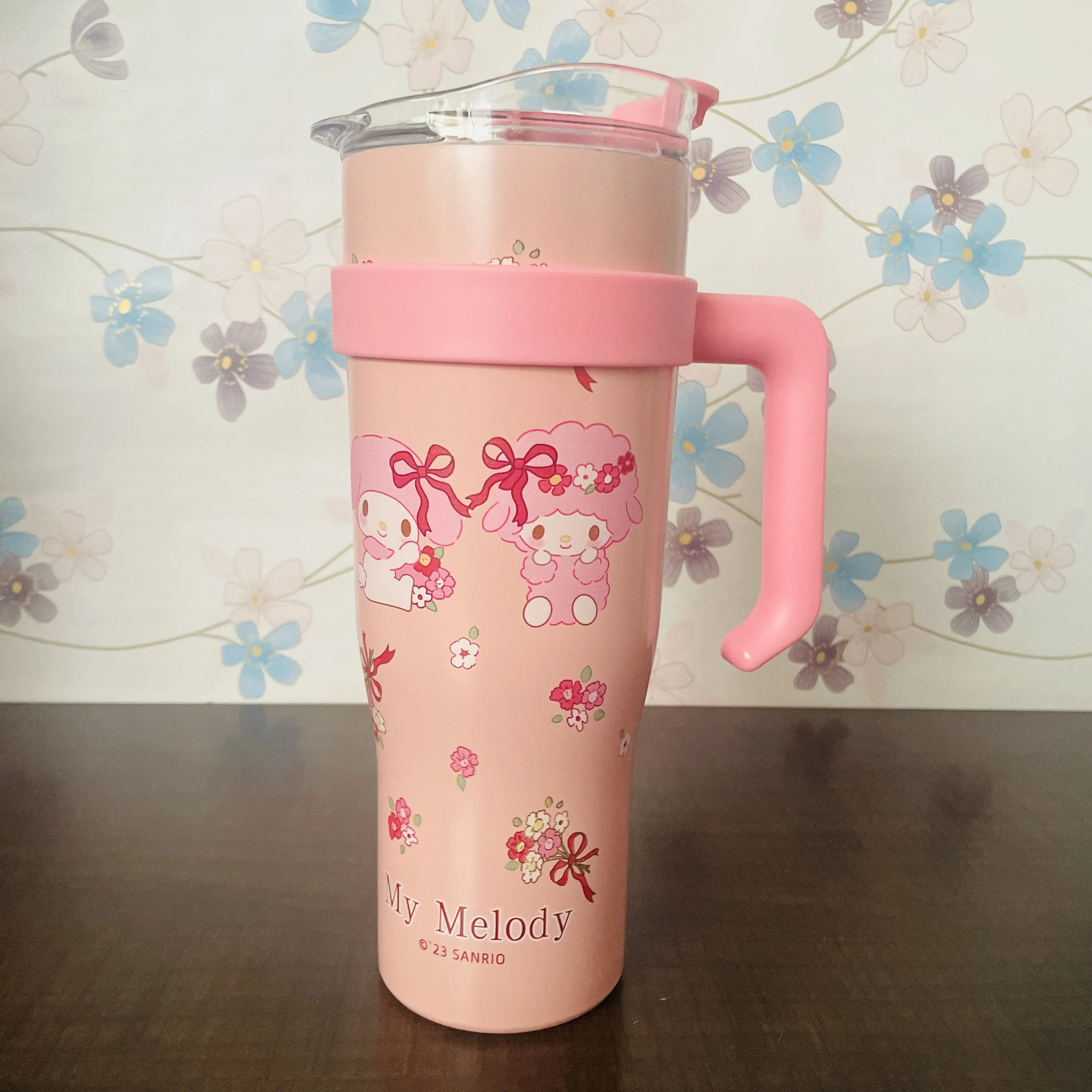 1200ml INSULATED TUMBLER WITH STEEL STRAW AND HANDLE-AIRTIGHT & LEAKPROOF | Peekaboo Kids Mart