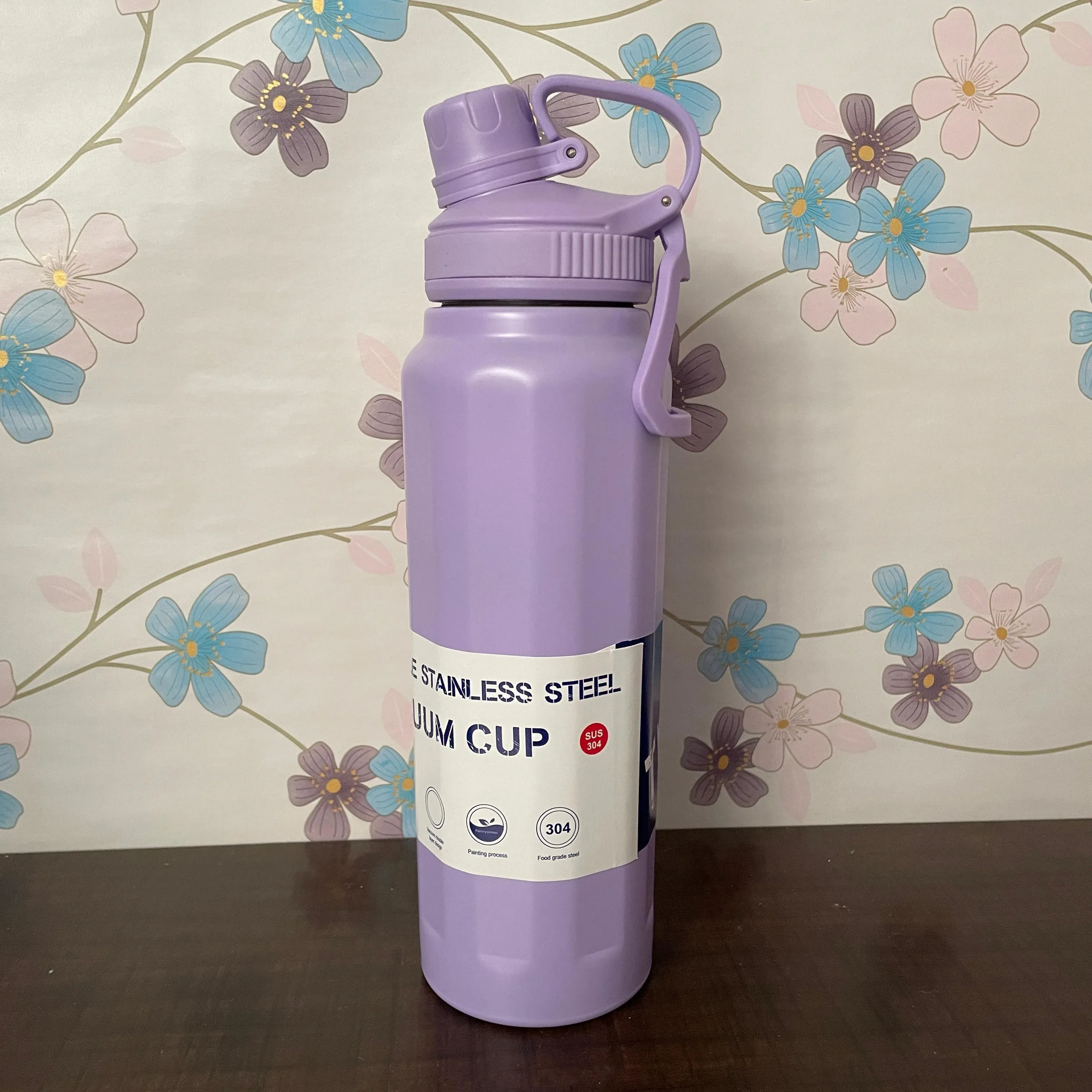 1000ml INSUKATED WATER BOTTLE - stainless steel -PK36 | Peekaboo Kids Mart