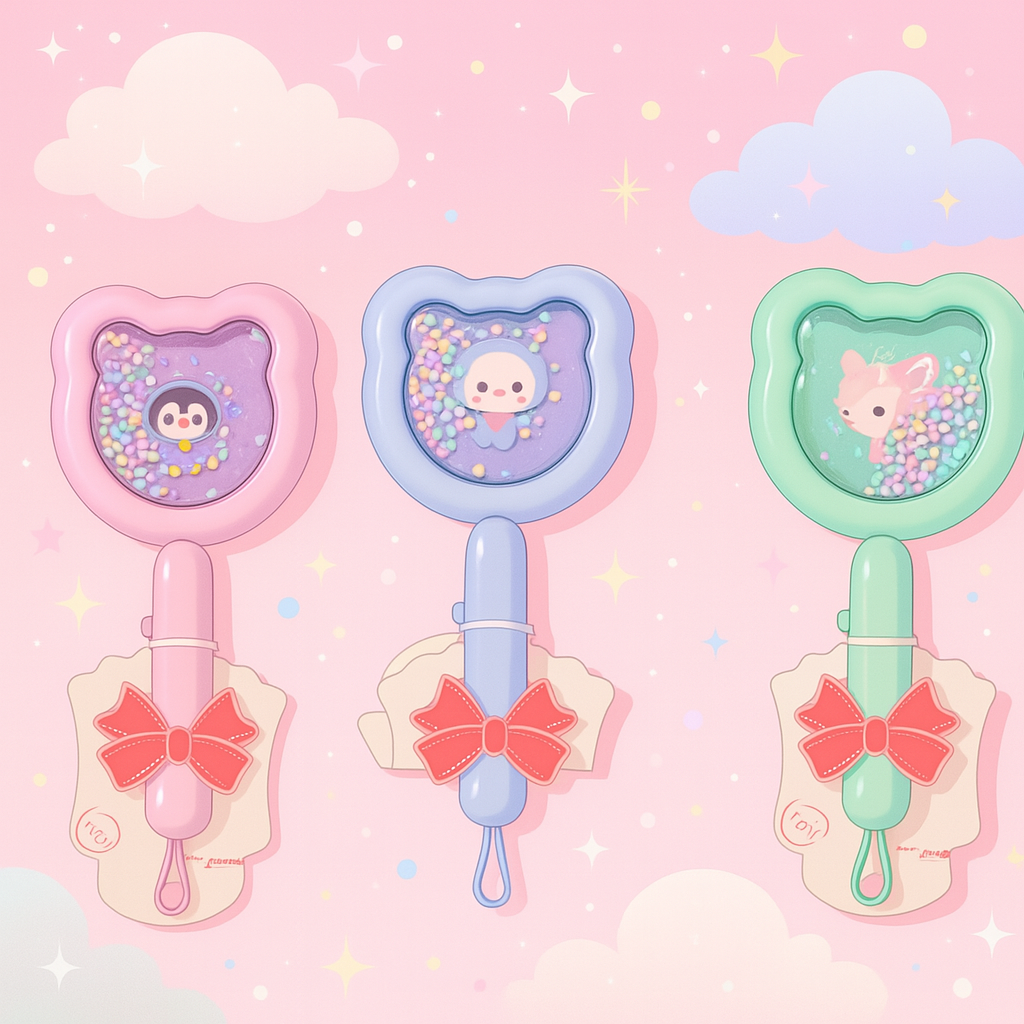 GLITTER COMB FOR KIDS (KAWAI) | Peekaboo Kids Mart