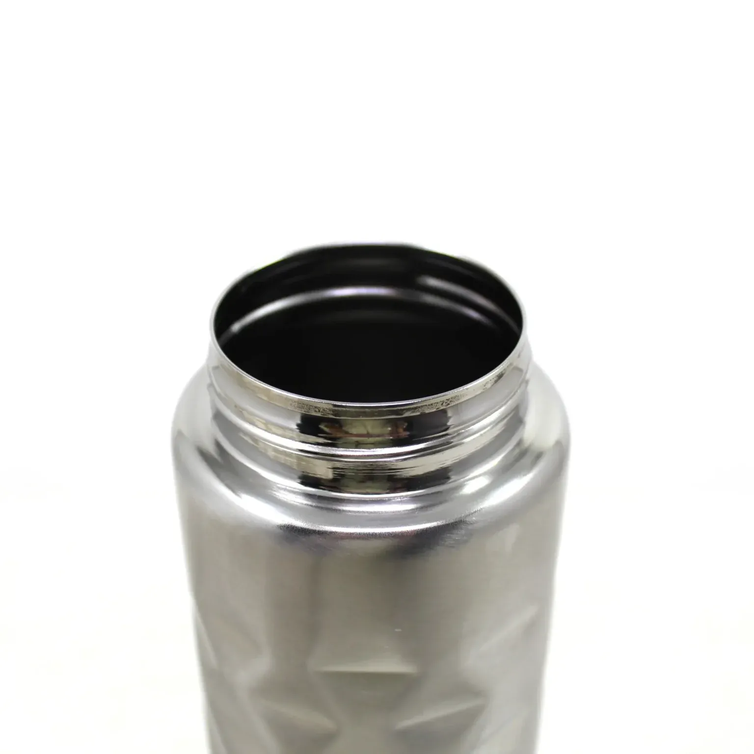 Fridge Diamond cut Stainless steel Water bottle -1 litre  | Peekaboo Kids Mart
