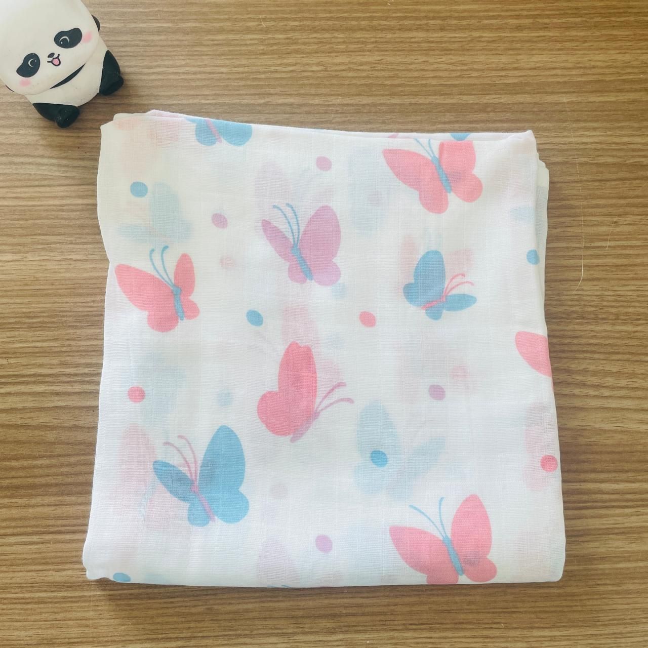 Butterfly Swaddle -100*100cms  – BABY CLOTHING | Peekaboo Kids Mart