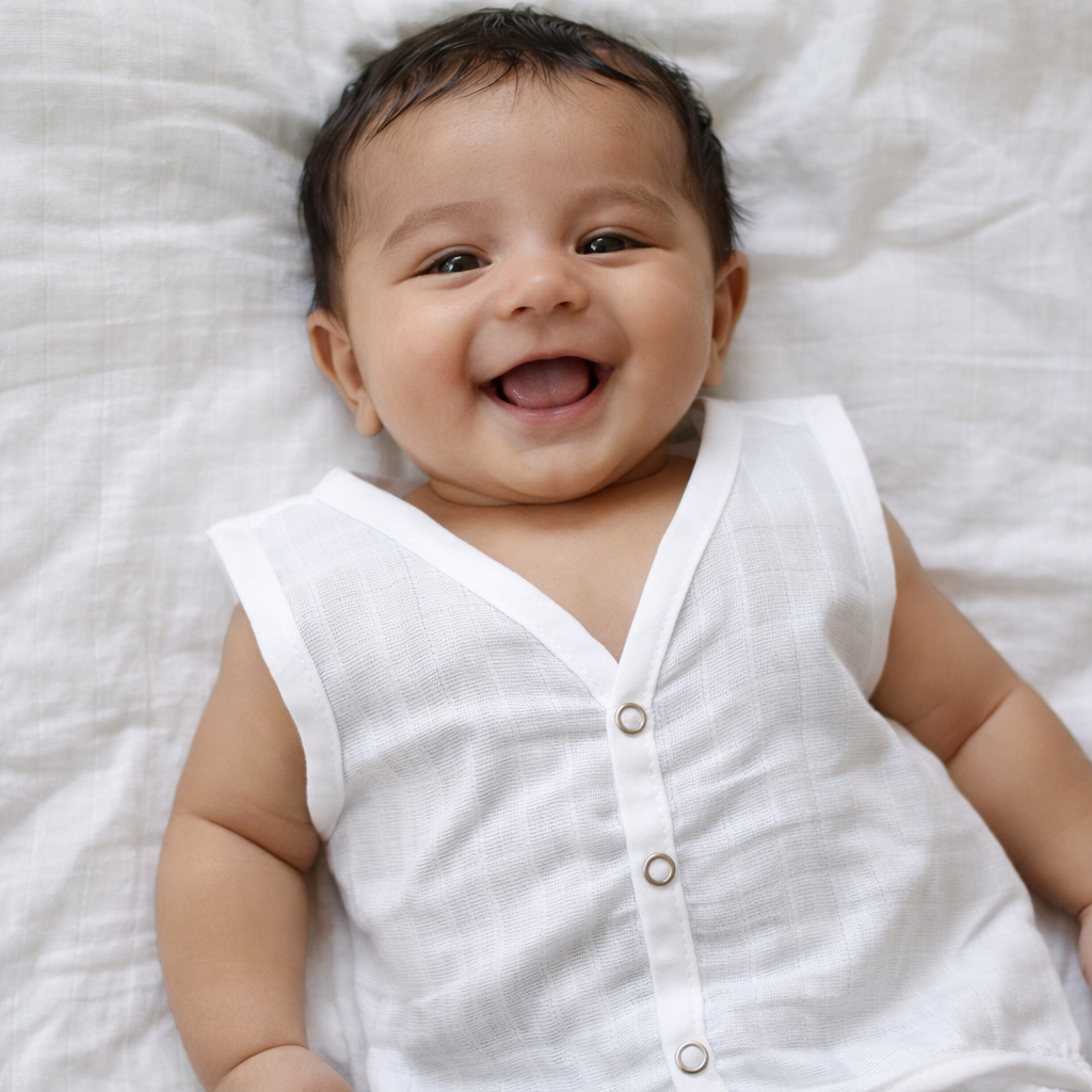Combo 4 jablas -  (pure white) | Peekaboo Kids Mart