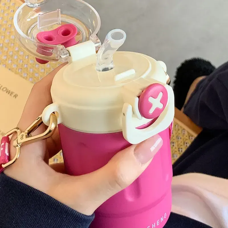 Bunny Insulated Cup Sipper|baby travel food jar 400ml | Peekaboo Kids Mart